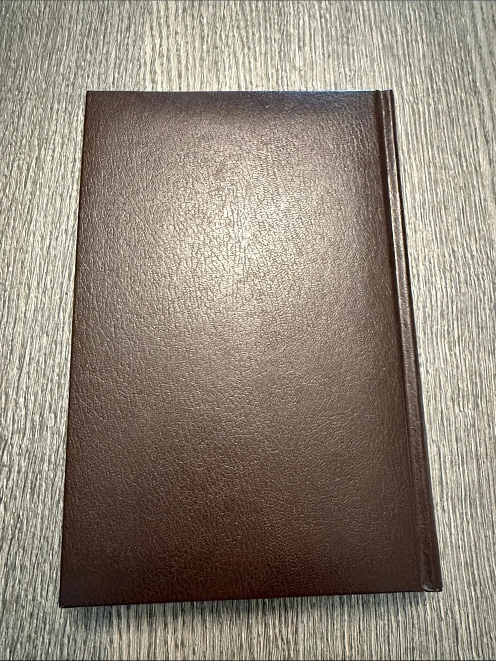 Louis L’Amour Leather-Look Book with Gold Signature
